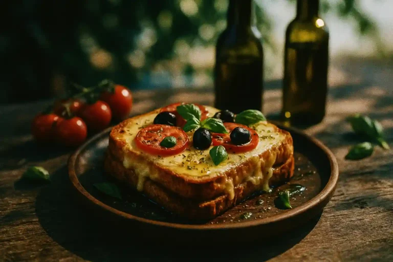 Croque-Monsieur Méditerranéen