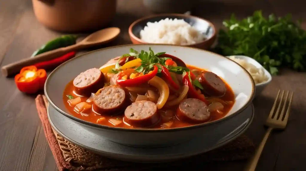 recette rougail saucisse